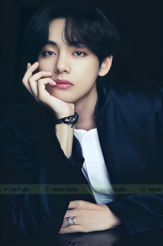V (Kim Tae-hyung) of BTS portrait for his saju reading: Yin Wood Day Master analysis