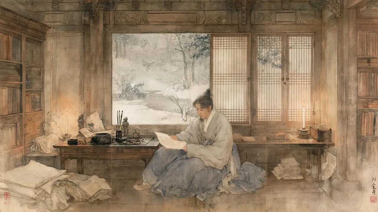 Korean fortune telling concept - reading a breakup through the luck cycle that caused it