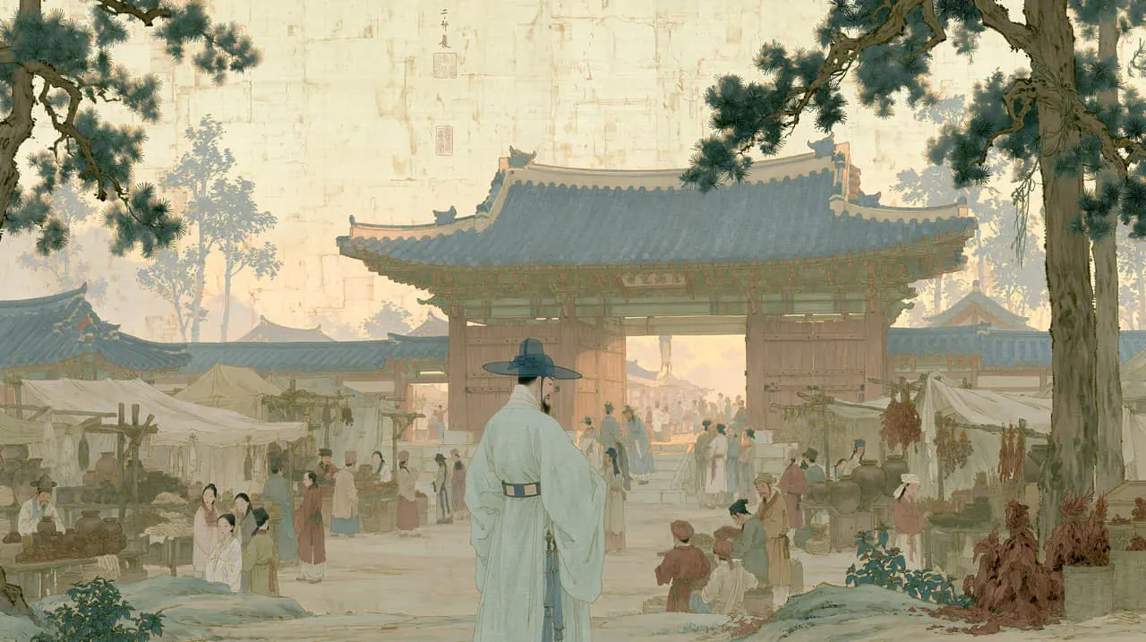 Korean Saju reading illustration for direct wealth versus indirect wealth in your saju
